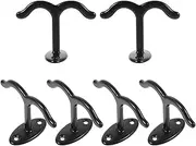 TOYANDONA 6Pcs Metal Ceiling Hooks for Hanging Plants and Lights Sturdy Plant Hanger Hooks for Indoor and Outdoor Use Durable Wall Planter Hangers for Home Decor and Storage