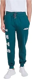 ICER Brands Mens NFL Men's Active Basic Jogger Fleece Pants, Arizona Cardinals JBM2085A-AC-BLK-L-P
