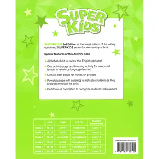 SuperKids 4 (3/e)( Activity Book )/Aleda Krause/Greg Cossu 文鶴書店 Crane Publishing