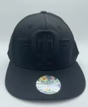 Blackout Tapout Hat Logo Two Sided 3-D Embroidered Cap Size L/XL Tek Flex Fit