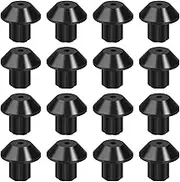 16pcs Rubber Grate Feet, WB02K0101 Rubber Feet Replacement Gas Stove Burner Rubber Feet Compatible with Series Burner Grates, Protecting Cooktop from Scratches