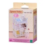 Sylvanian Families Triple Bunk Beds Set Dollhouse Toy Dolls New in Box 4448