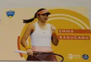 EMMA RADUCANU WTA W&S 5X7 TENNIS CARD '22 EDITION #10 WORLD RANKED SGA LE