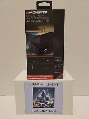 Monster Digital to Analog / Analog to Digital Combo Audio Converter Black New