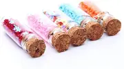 iplusmile 24PCS Transparent Glass Wish Bottles with Cork Stoppers for DIY Messages Party Favors Weddings and Home Decor Mini Jars for Keepsakes and
