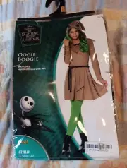 Adult Oogie Boogie The Nightmare Before Christmas Costume Child Small 4-6 Spirt