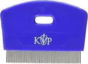 KVP Cat Flea Comb Stainless Steel Teeth with Plastic Handle