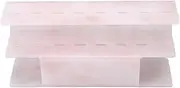 Eyelash Tweezers Holder Plastic Lash Extension Organizer Integrated Design 8 Holes Display Portable for Beauty Nail Salons
