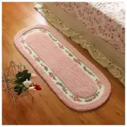 Stay Young Beautiful Rose Flower Area Rugs for Living Room Bedroom Super Soft...