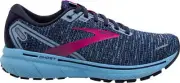 Brooks Ghost 14 Womens Running Shoes Blue Cushioned Comfort Sports Run Trainers