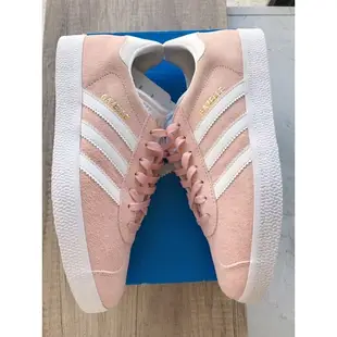 Adidas Original GAZELLE愛迪達粉紅麂皮鞋