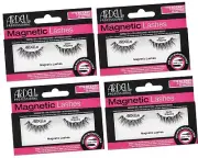 Ardell Professional False Eyelashes Magnetic Demi Wispies 4packs Combo
