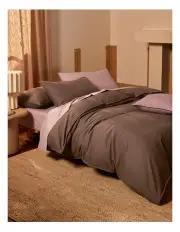 [Sheridan] Otis Quilt Cover Set in Carob