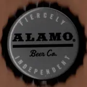 USA Plastic Lined Beer Crown Bottle Cap: Alamo Brewing