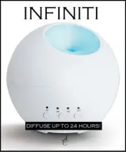 Infiniti 400 mL Ionic Ultrasonic Aromatherapy Diffuser