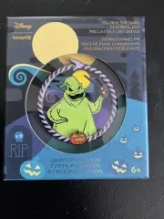 Disney Loungefly Kraken Trade Exclusive LE 1000 Oogie Boogie Glow Jumbo Pin NEW!