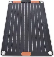 15W 5V 2A Solar Panel for Outdoor Security Camera, Dual Type C Output Monocrystalline Solar Panel Kit, Silicon Charger for Trail Cam Light Router Phone Camera Tablet