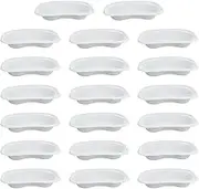 Baluue 20pcs Disposable Kidney Plate Instruments Tray Multipurpose Storage Plate Instruments Tray Model Emesis Basin Wash Basin Useful Storage Plate Pulp With Scale Storage Tray