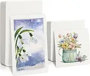 Watercolor Paper, 100 Pcs Watercolor Paper Pad, Watercolor Paper Bulk for Students, Artists, Sketch Painting