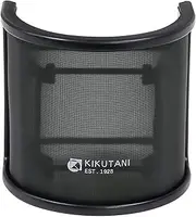 Kikutani PO-7 Pop Blocker, Metal Net Layer, Elastic Elastic Elastic Band, Compatible with Microphones of Φ1.0-2.6 inches (25-65 mm)