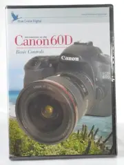 Blue Crane DVDs Canon EOS 60D, Basic Controls + Advanced Topics, NEW and SEALED