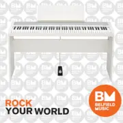 Korg B2 Digital Electric Natural Weighted Stage Concert Piano White Wooden Stand