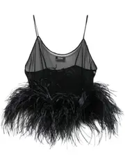 [Oseree] Oseree-Mesh Plumage Undershirt-Donna L