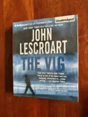 Brilliance Audio "The Vig" Read by David Colacci 9 Disc Audiobook CD Box Set NEW