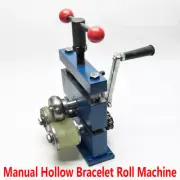 Hand Crank Ring Bracelet Press Bending Machine Jewelry Ring Bender Making Tool