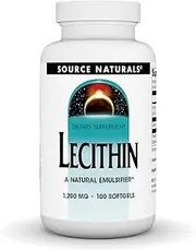 Source Naturals - Lecithin 1200 mg. - 100 Softgels
