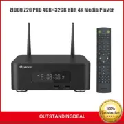 ZIDOO Z20 PRO 4GB+32GB HDR 4K Media Player Wifi Set Top Box + Bluetooth Remote/