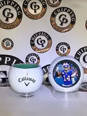 Custom "STEFON DIGGS" Golf Ball Shot Glass - Hollowed Golf Ball