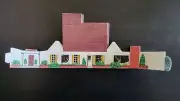 Coast Novelty Foldable Paper Houses 1981 Models Railroad Crafts Towns Putz House