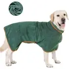 Wash Towel Pet Bath Robe Soft Quick Drying Bath Towel Fashion Dog Bathrobe