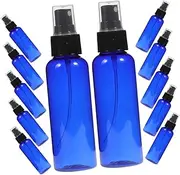 Ｗoowayo Leakproof 100ml Empty Spray Bottles 12pcs Refillable Travel Mist Bottles Fine Mist Spray Design