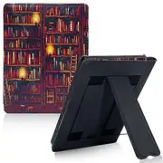 Case for 6.8inch All-New Kindle Paperwhite 11th Gen 2021 / Signature Edition Cover with Auto Sleep/Wake Double Hand Strap / Stand