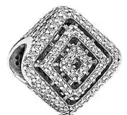 PANDORA Geometric Lines Charm - 796211CZ