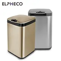 在飛比找momo購物網優惠-【ELPHECO】不鏽鋼除臭感應垃圾桶20L ELPH631