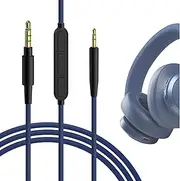 Geekria Audio Cable with Mic Compatible with JBL Tune 770NC 710BT Live 660NC 650BTNC Headphones, 2.5mm to 3.5mm Replacement Cord with Inline Microphone and Volume Control (4 ft / 1.2 m)