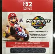 Mario Kart World For Nintendo Switch 2 - Digital Card Code