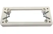 NLS 30506 - 4 Gang GPO Quad Mounting Block - White