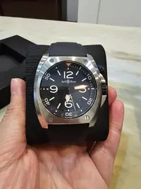 在飛比找Yahoo!奇摩拍賣優惠-Bell & Ross 柏萊仕潛水錶