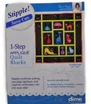Stipple! Sassy Cats Embroidery CD