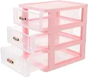 MINAOLULUS Desktop Storage Box Organizer for Documents Stationery Sundries Drawer Box for Home Office School Easy Assembly Classification