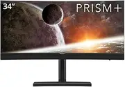 [PRISM+] 34AL 34" QD-OLED 175Hz 0.03ms | Built-in Speaker & Microphone| Curved Ultrawide WQHD Gaming Monitor [3440 x 1440]