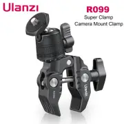 Ulanzi R099 Super Clamp Camera Mount Clamp with 360° Ballhead for DSLR Cameras