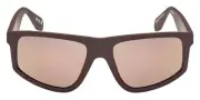 Adidas OR0108 Sunglasses Unisex Matte Dark Brown 55mm New 100% Authentic