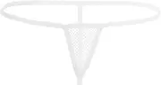 [iEFiEL] Women Fishnet Open Butt G-String Stretchy T-Back Bikini Underwear