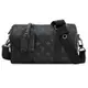 LV M45936 CITY KEEPALL 經典Monogram Eclipse緹花帆布斜背波士頓包