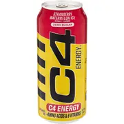 C4 Energy Drink Strawberry Watermelon Ice Zero Sugar 473mL